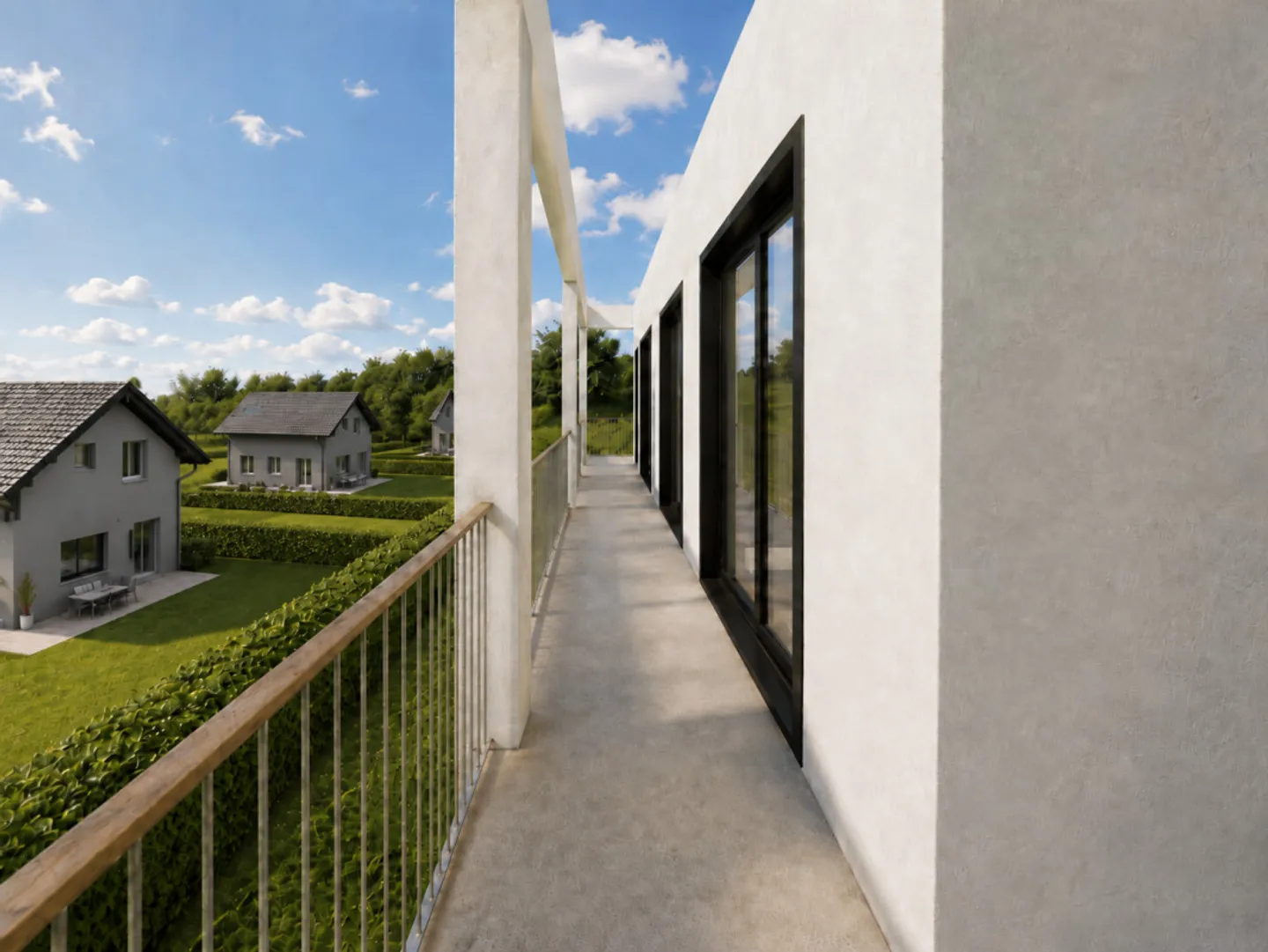 NEW - 95 m2 terraces and roof garden for this 5.5-room villa with 344 m2 usable area - Photo 11 of 13