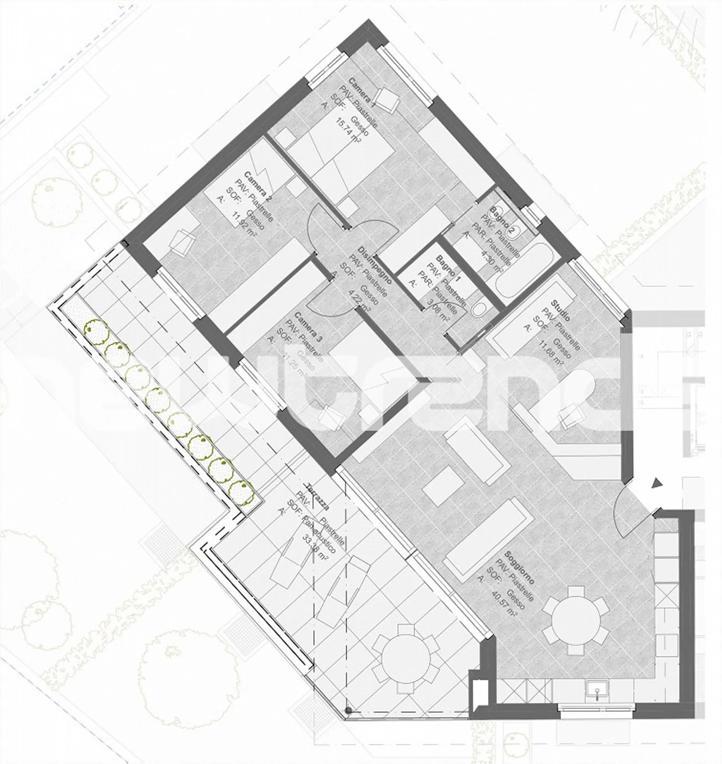 Penthouse in Tesserete: new 5.5 rooms in an exclusive context of 8 units - Photo 11 of 15