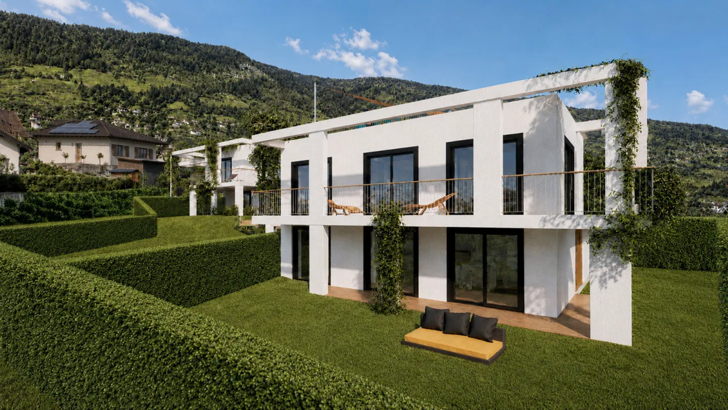 NEW - 95 m2 terraces and roof garden for this 5.5-room villa with 344 m2 usable area - Photo 2 of 13