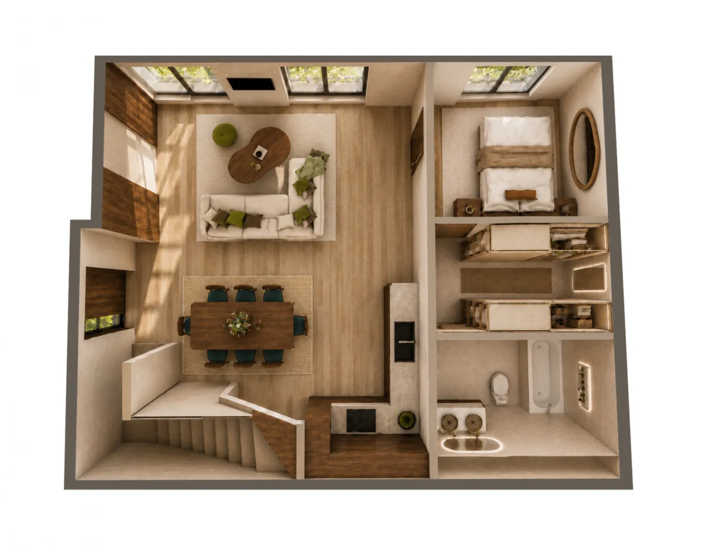 NEW - 95 m2 terraces and roof garden for this 5.5-room villa with 344 m2 usable area - Photo 3 of 13