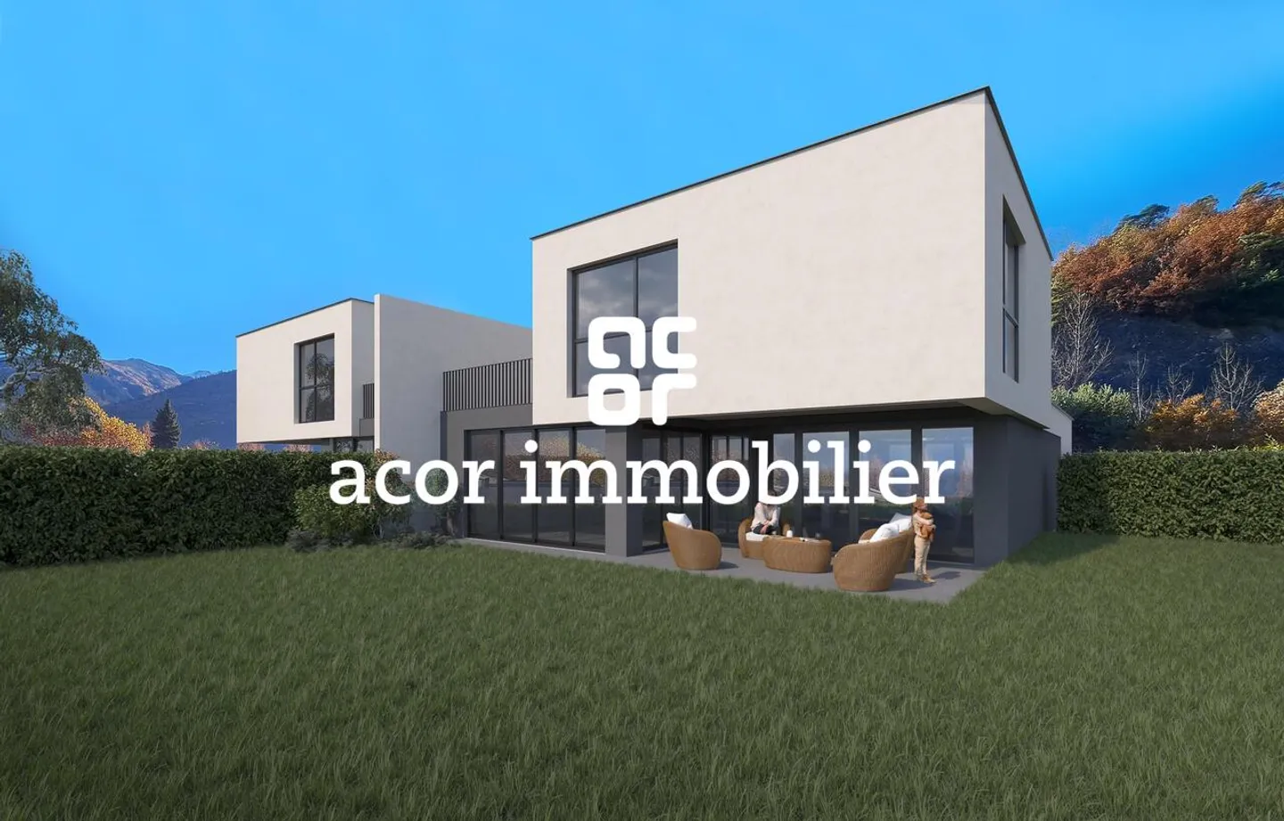 Nuove ville contemporanee a Granges - Foto 1 di 6