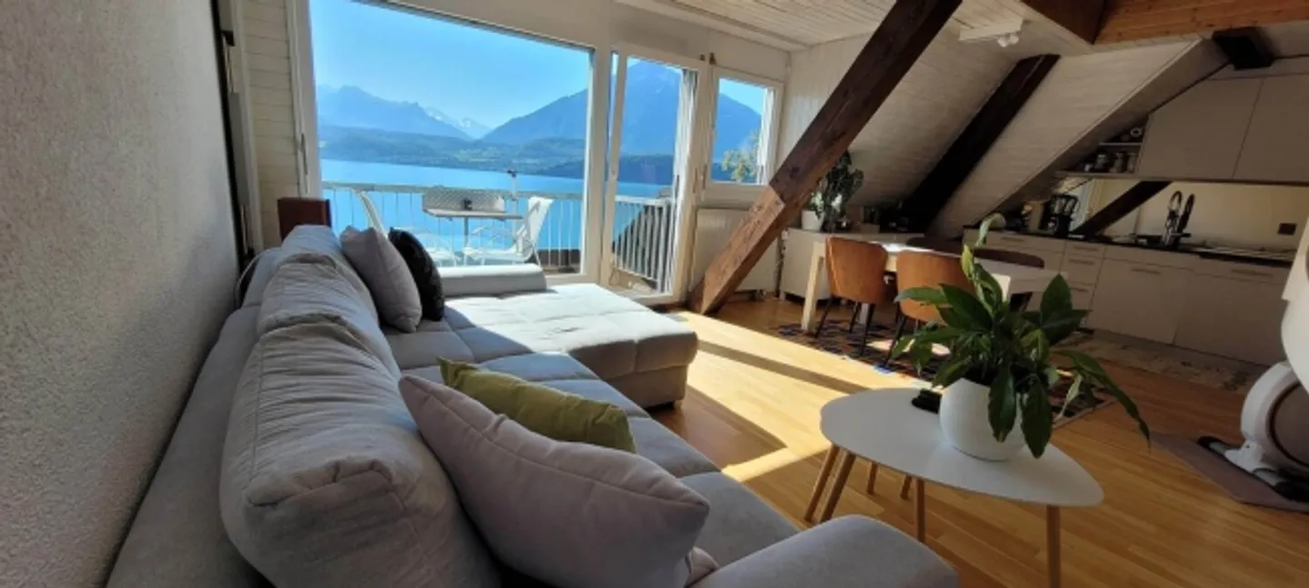 2½ ROOM APARTMENT IN GUNTEN (BE), FURNISHED, TEMPORARY - Photo 2 of 7