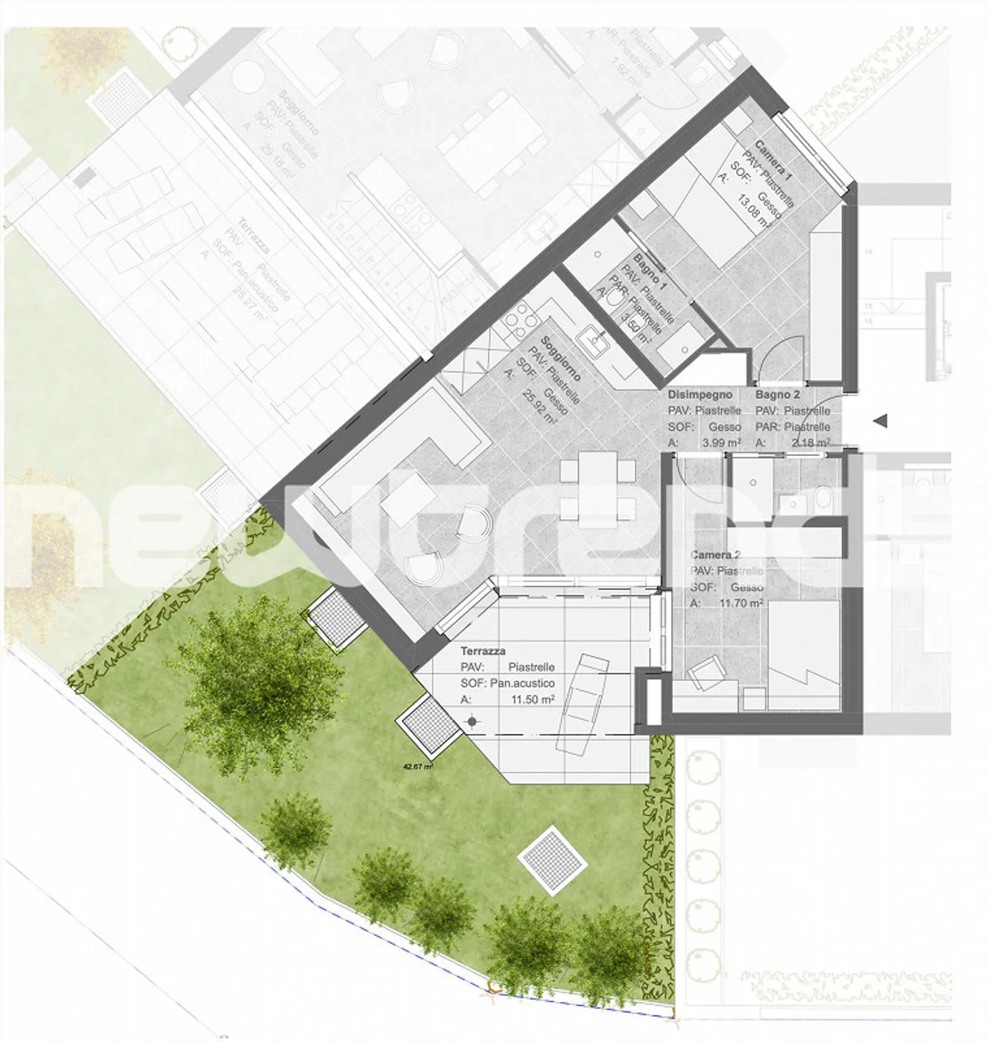 Tesserete: new 3.5 rooms in an exclusive context of 8 units - Photo 12 of 16