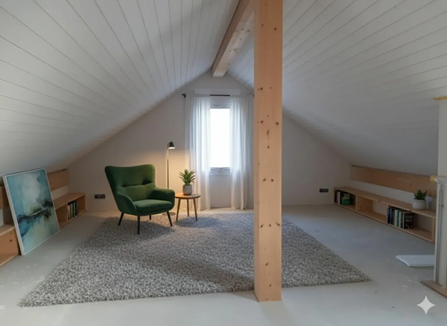 Like-new, spacious 4.5 room apartment with gallery - Photo 1 of 6