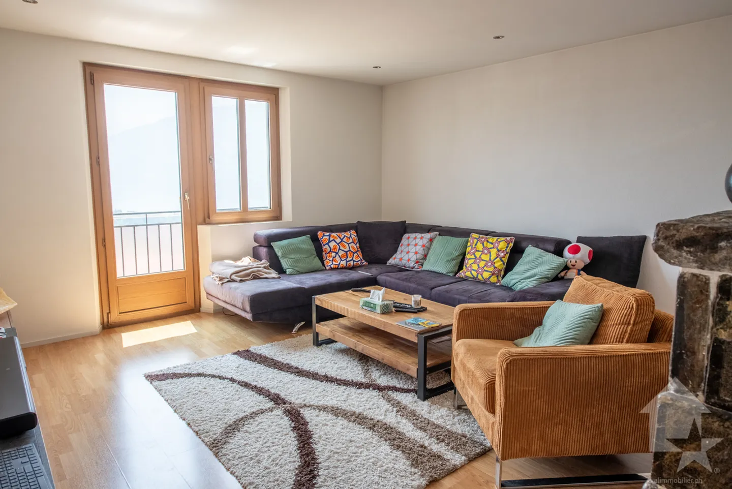 Haus mit 2 Wohnungen (2,5p, 4,5p), ruhig, schöne Aussicht und sonnig - Foto 6 von 13
