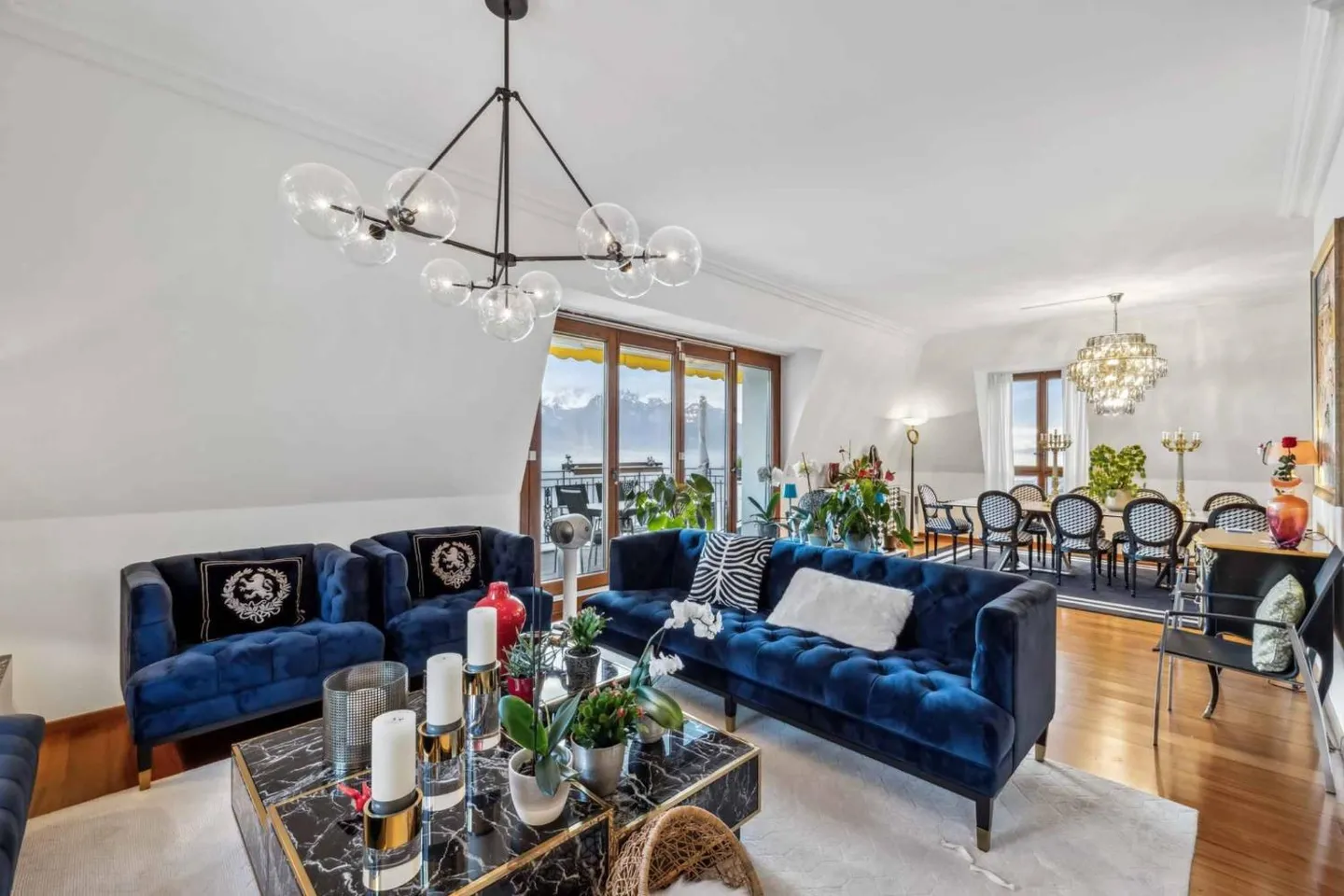 Triplex con vista panoramica nel cuore di Montreux - Foto 2 di 2