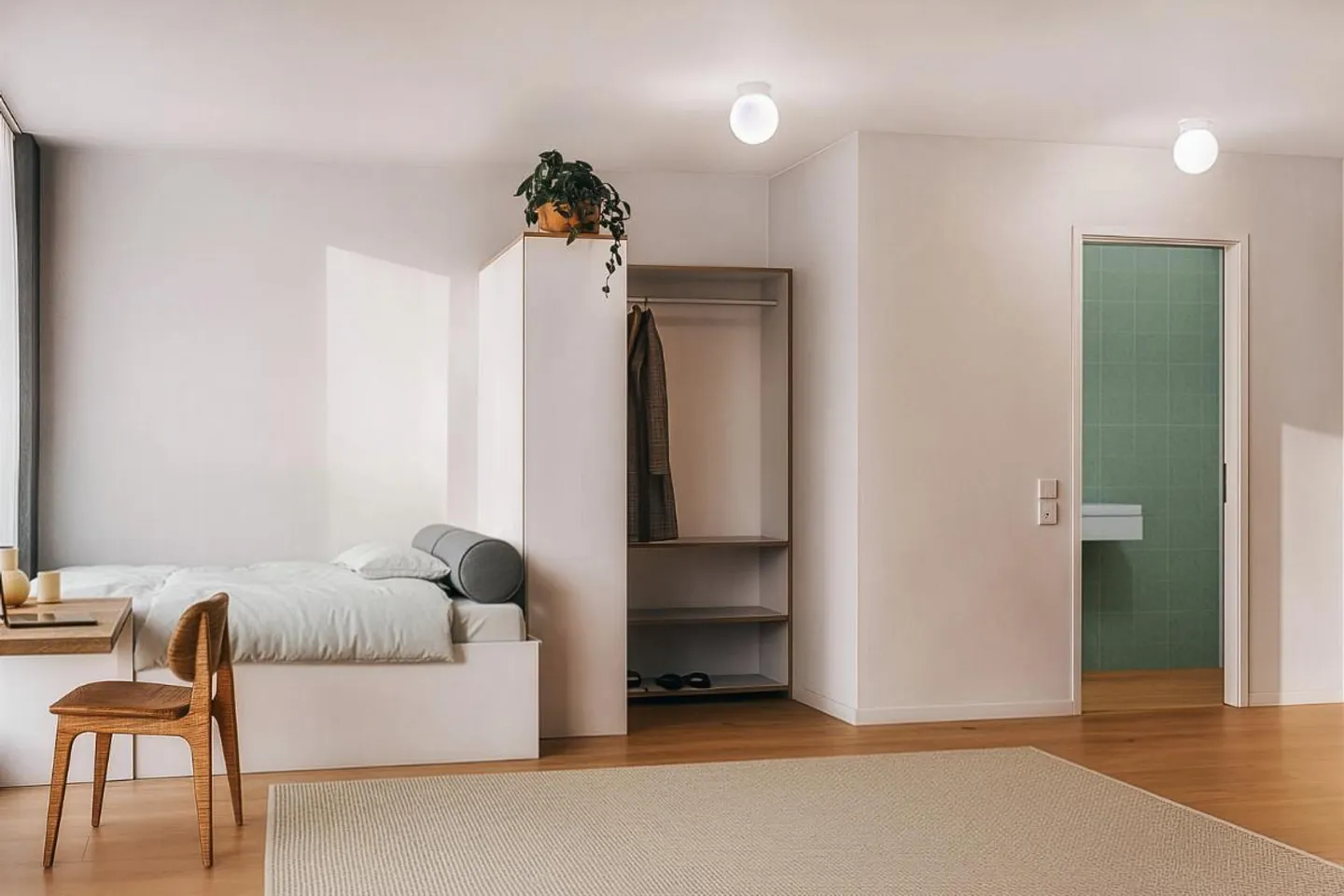 1 Stanza Arredata Spazio Abitativo - Foto 3 di 5