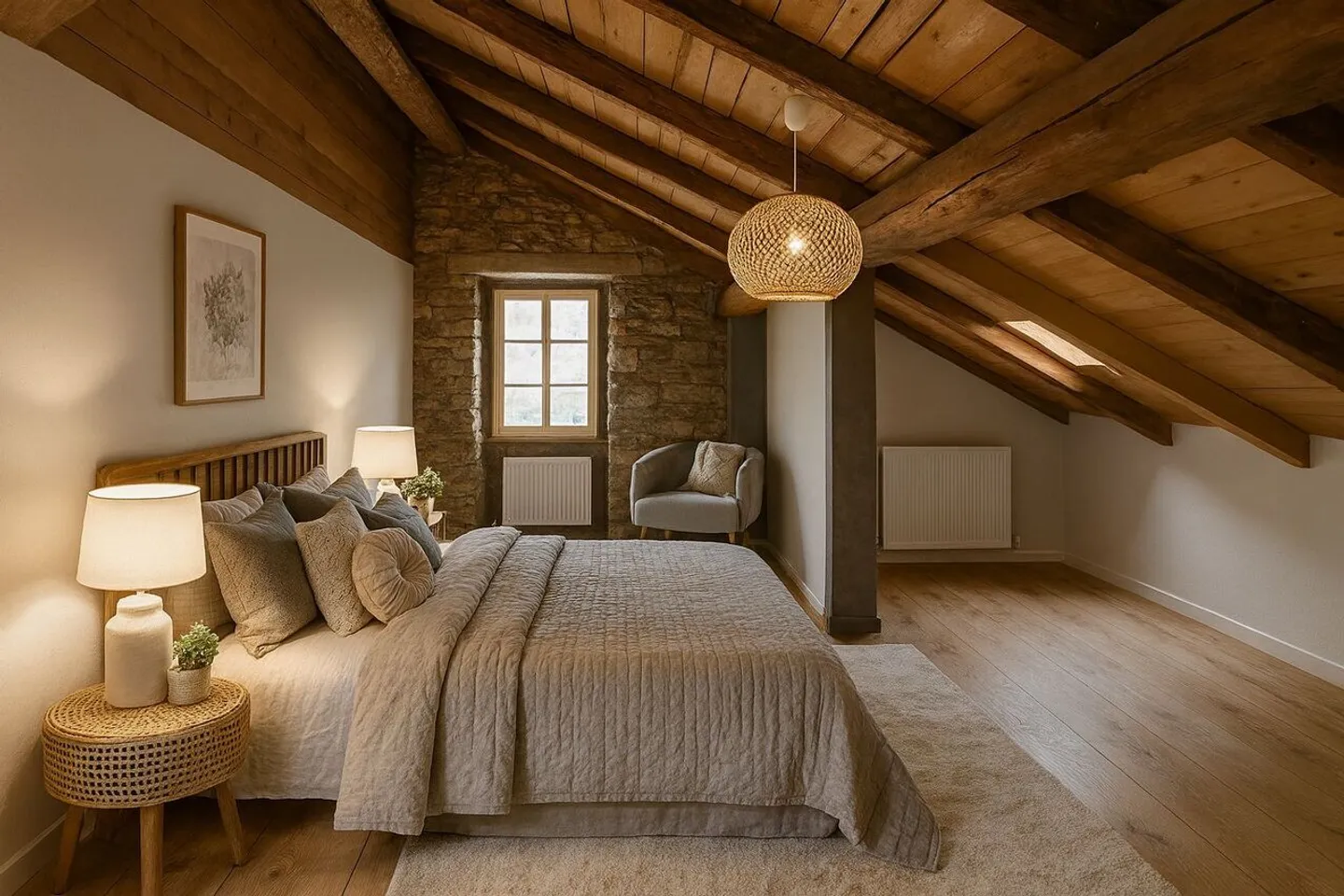 Maison mitoyenne à Savièse à rénover - Photo 10 sur 12