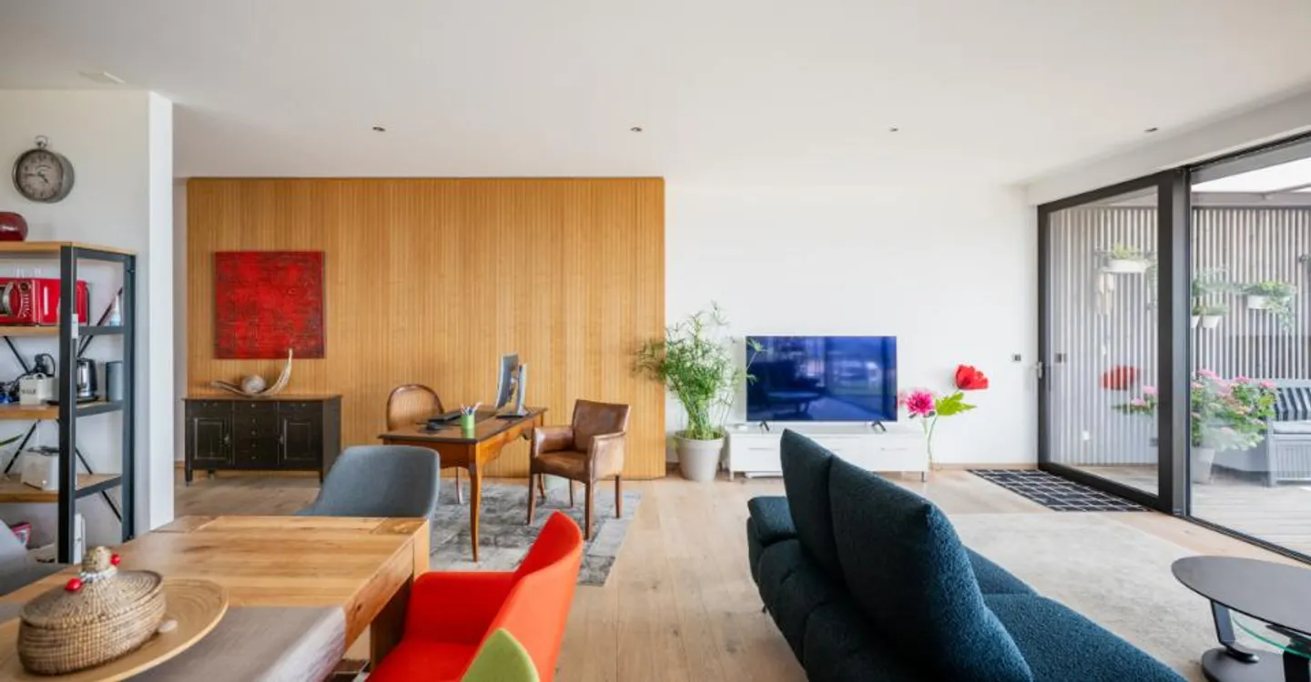 Appartement-villa en attique avec panorama d'exception sur le lac Léman - Foto 4 von 11