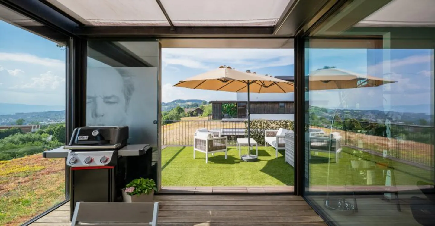 Appartement-villa en attique avec panorama d'exception sur le lac Léman - Foto 7 von 11