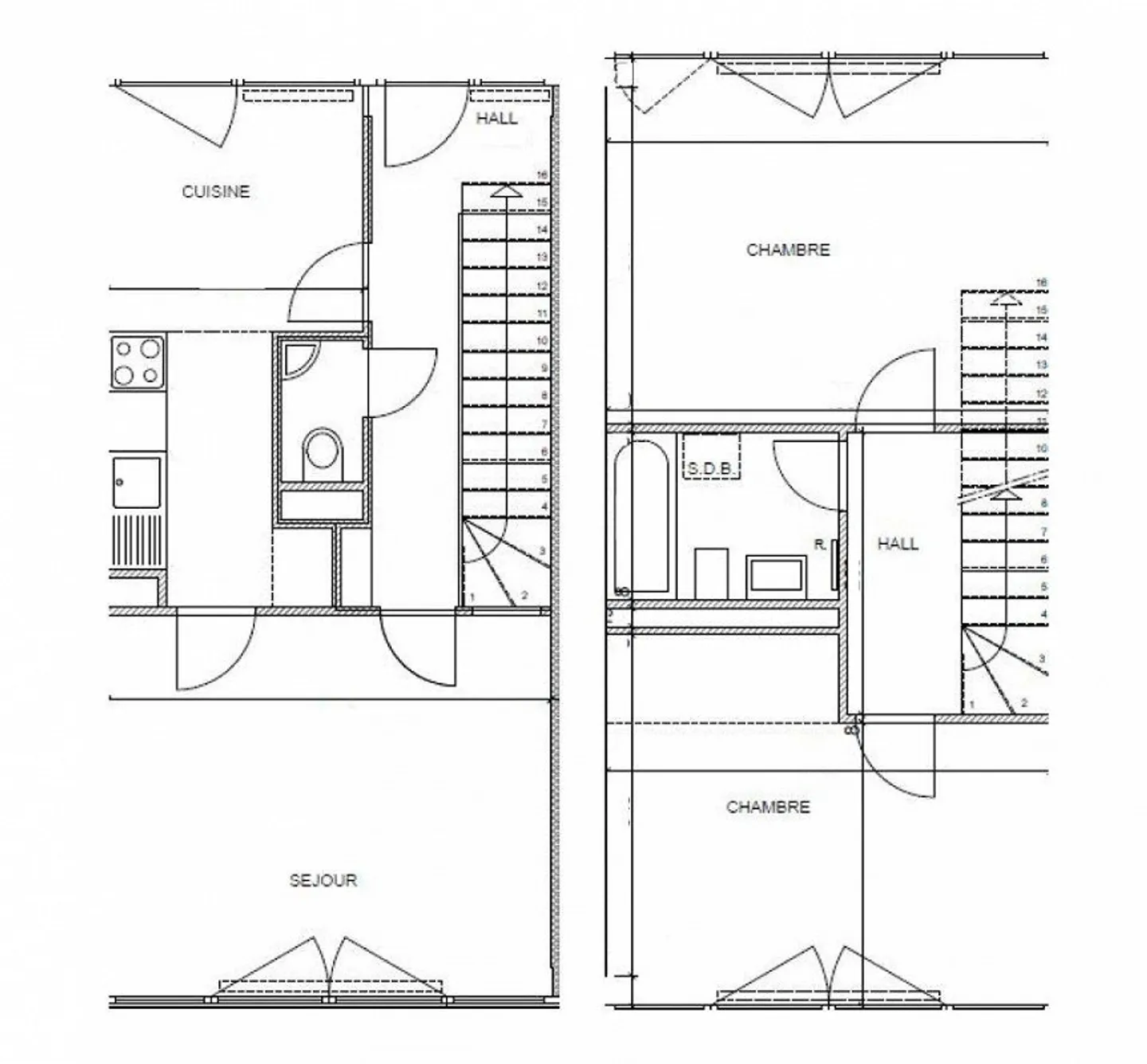 Splendid duplex apartment just steps from Rive - Photo 8 of 8
