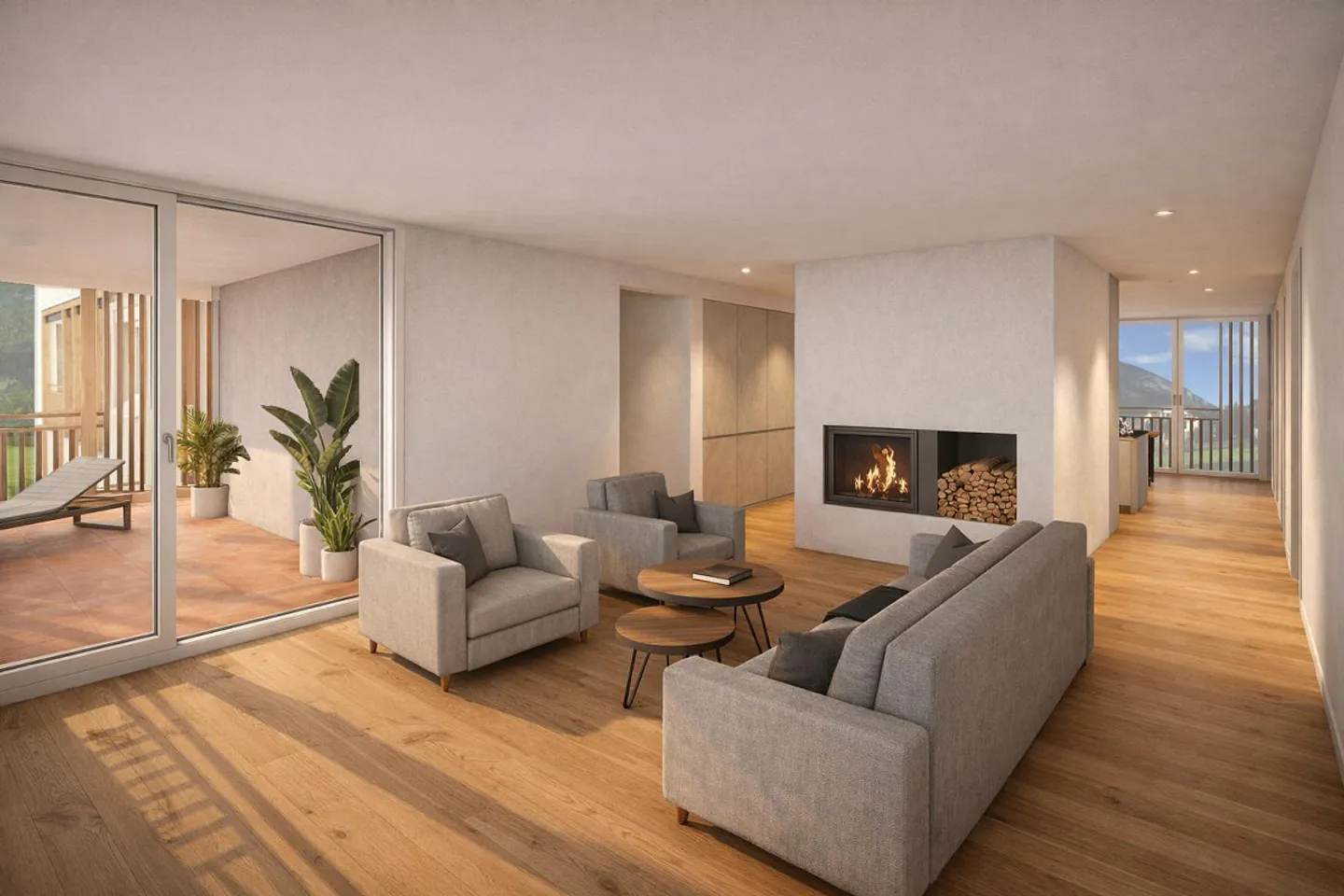Modern 3.5-room apartment with single-family home flair - Photo 1 of 9