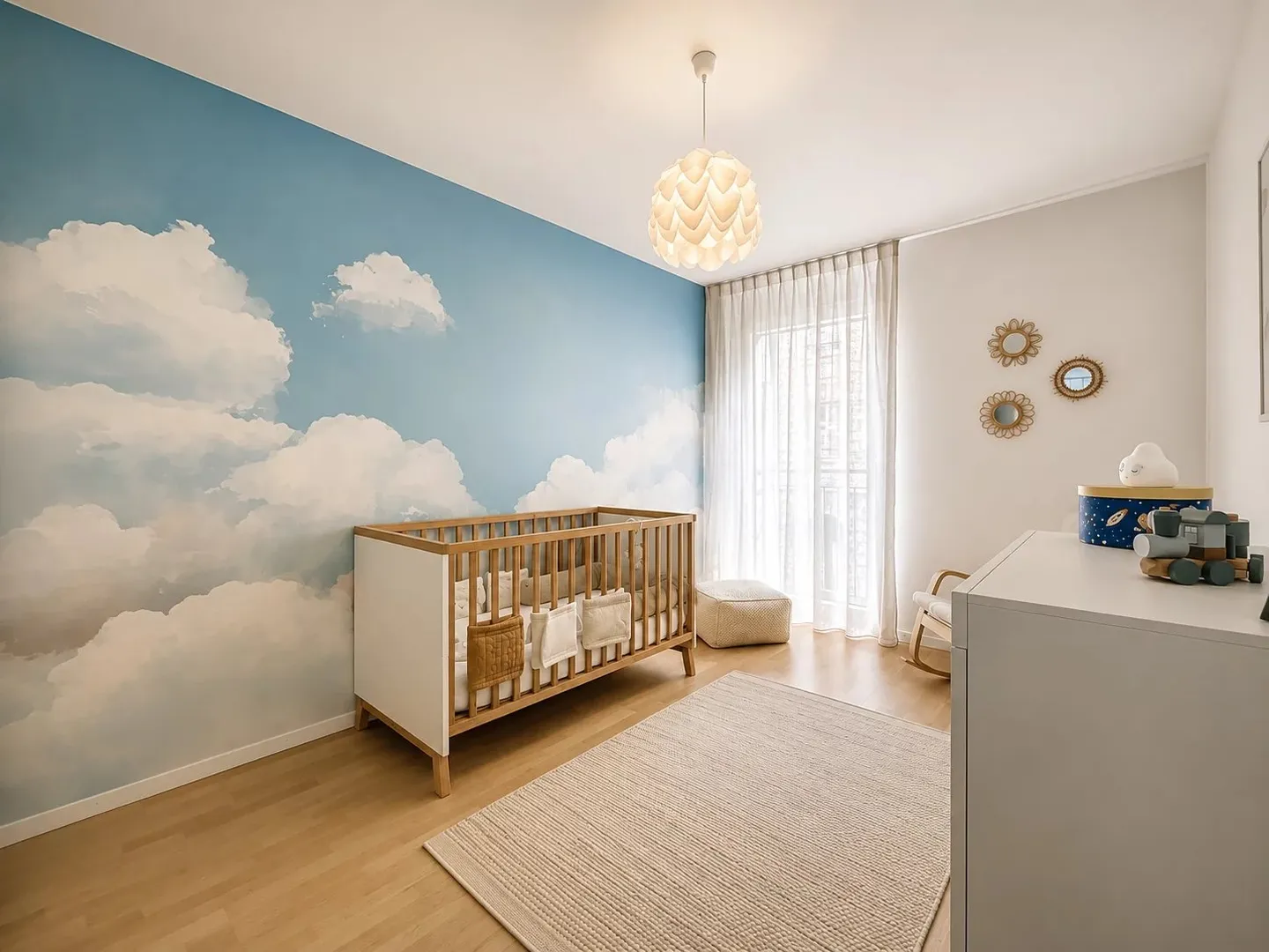 Helles Apartment mit Seeblick - Foto 9 von 13