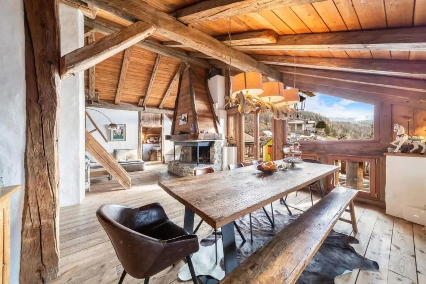 Charmante Grange Rénovée à Icogne - Photo 5 sur 11