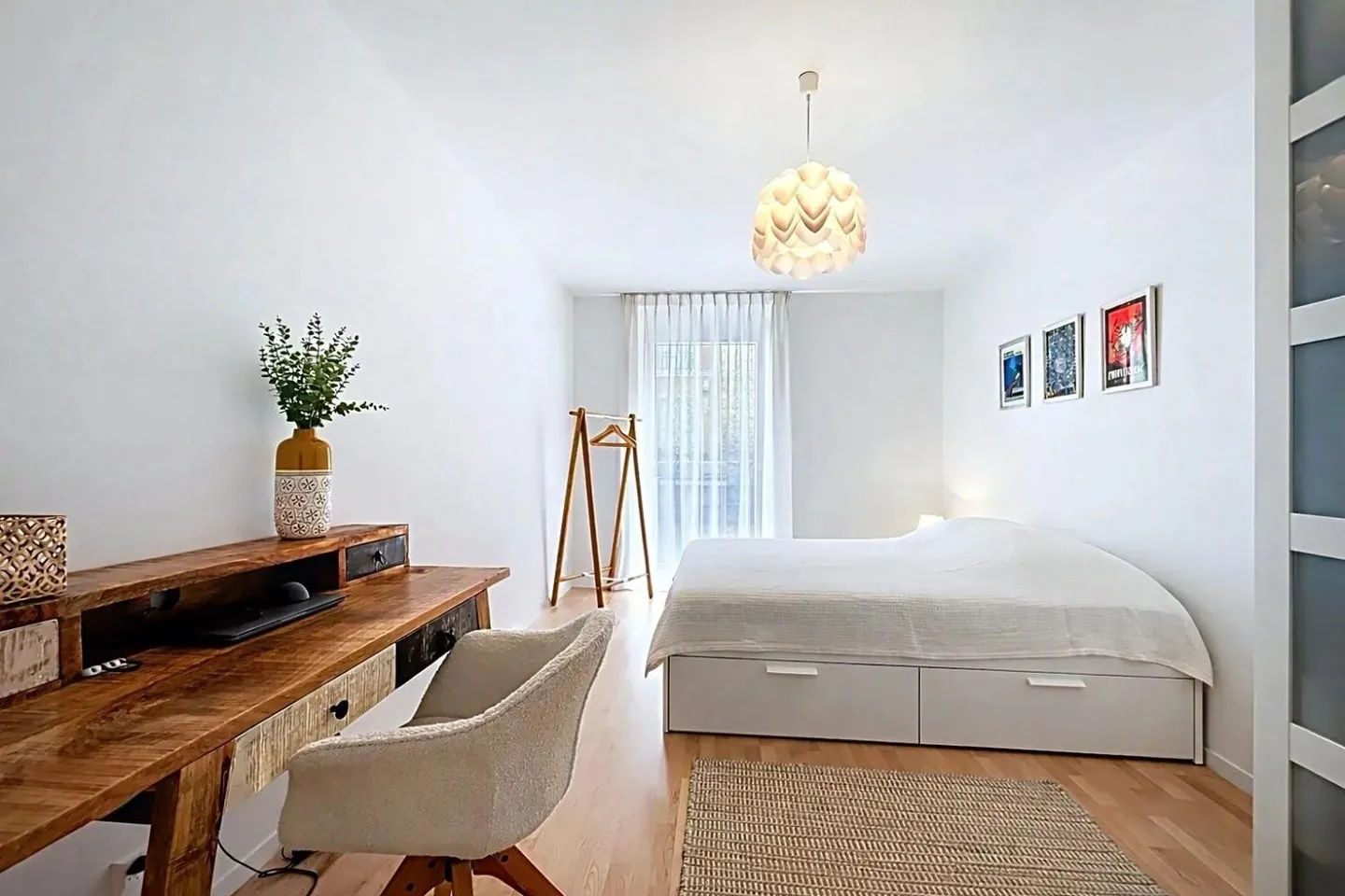 Helles Apartment mit Seeblick - Foto 12 von 13