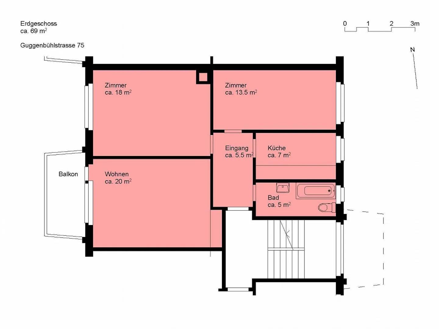 Appartamento 3 locali a Oberwinterthur - Foto 12 di 12