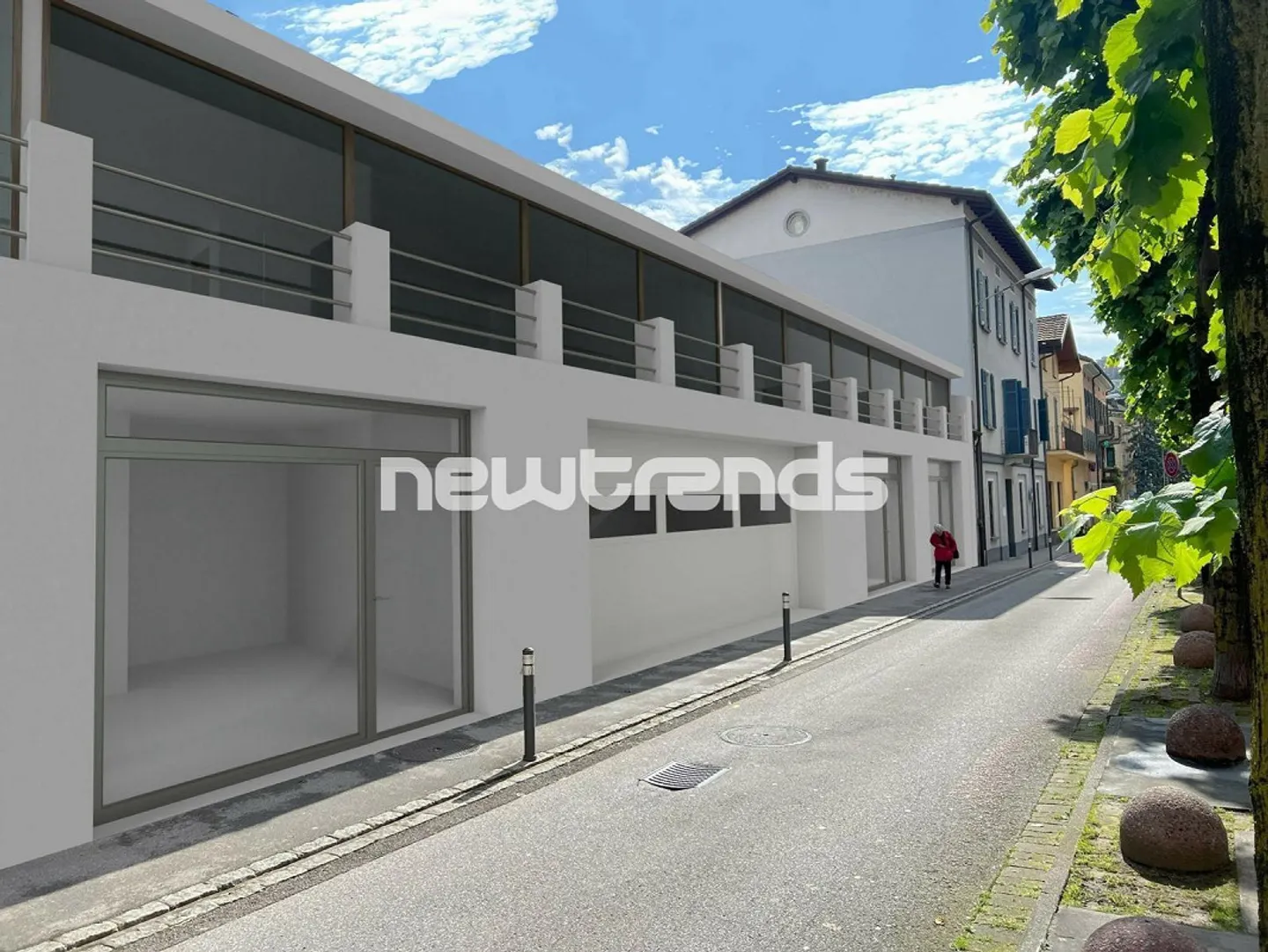 CHIASSO: ZU VERKAUFEN EIN GEBÄUDE ZUM RENOVIEREN - Foto 1 von 8