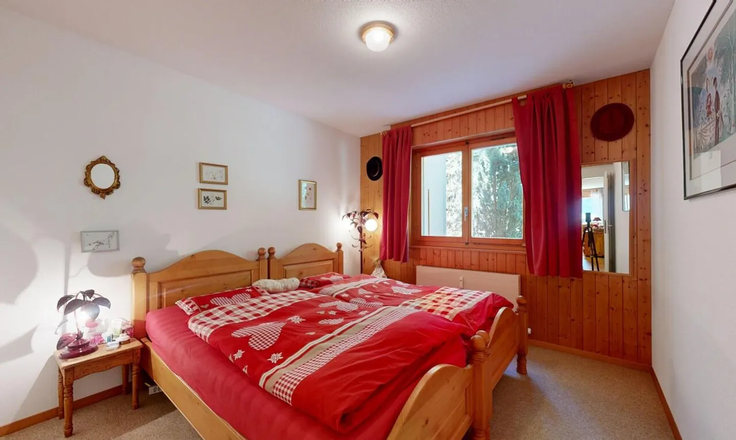 Magnifico appartamento di 3,5 stanze con vista sui Muverans e Dents du Midi - Gryon - Foto 7 di 11