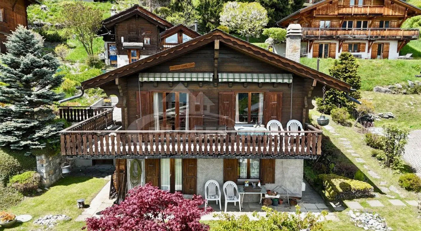 CHALET A VERBIER CON UNA VISTA MOZZAFIATO - Foto 1 di 13