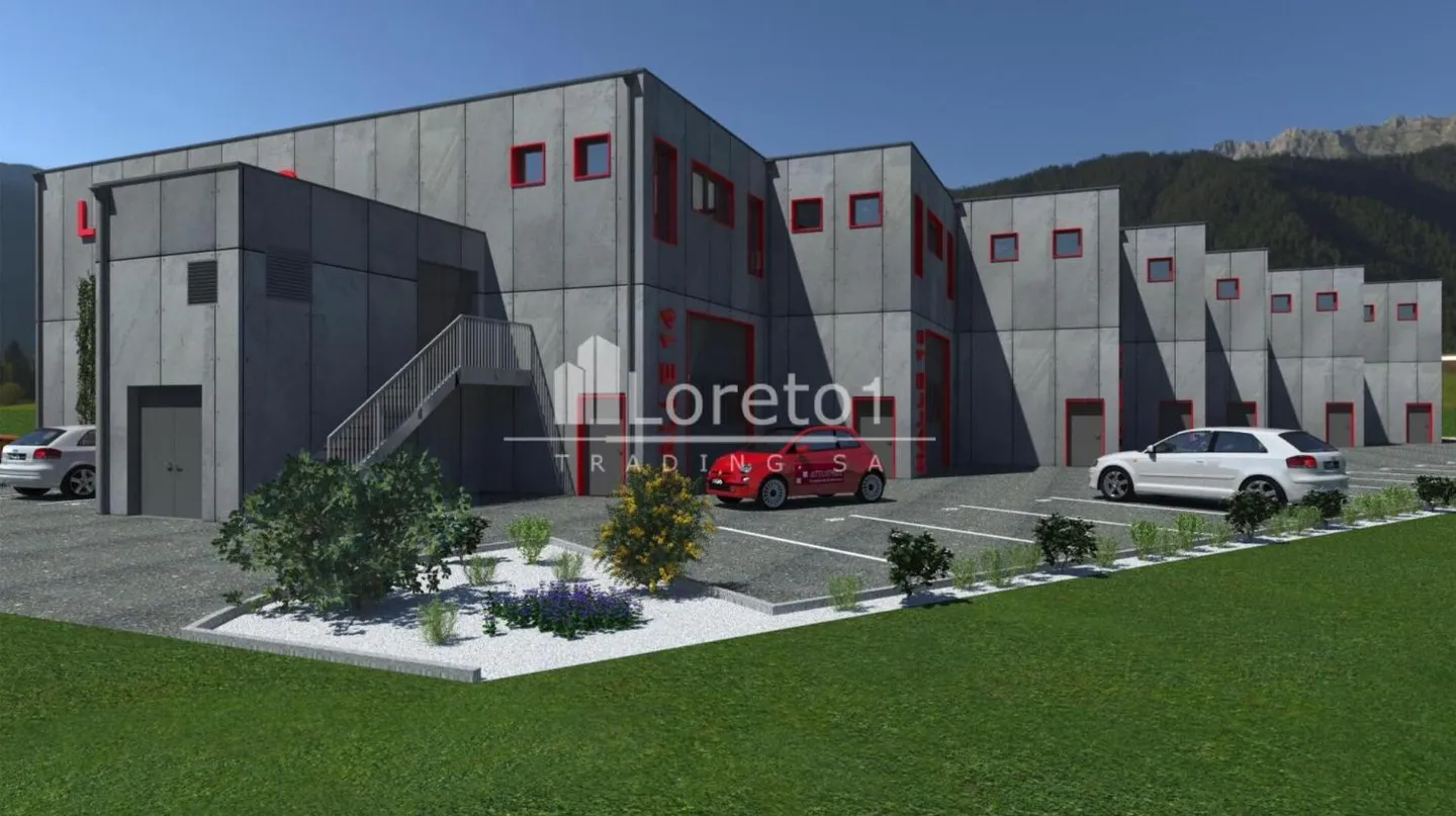 Places de parc extérieures à Fully - Photo 3 sur 4