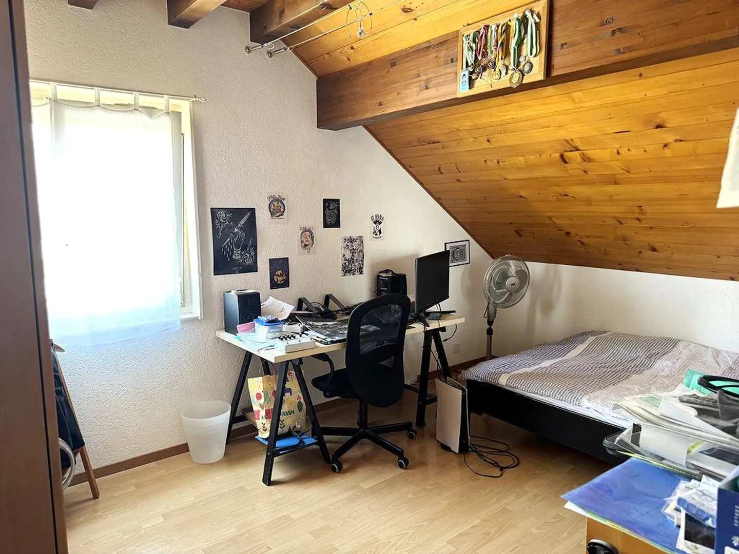 Beautiful 5.5-room duplex apartment with balcony in Gland - Photo 8 of 12