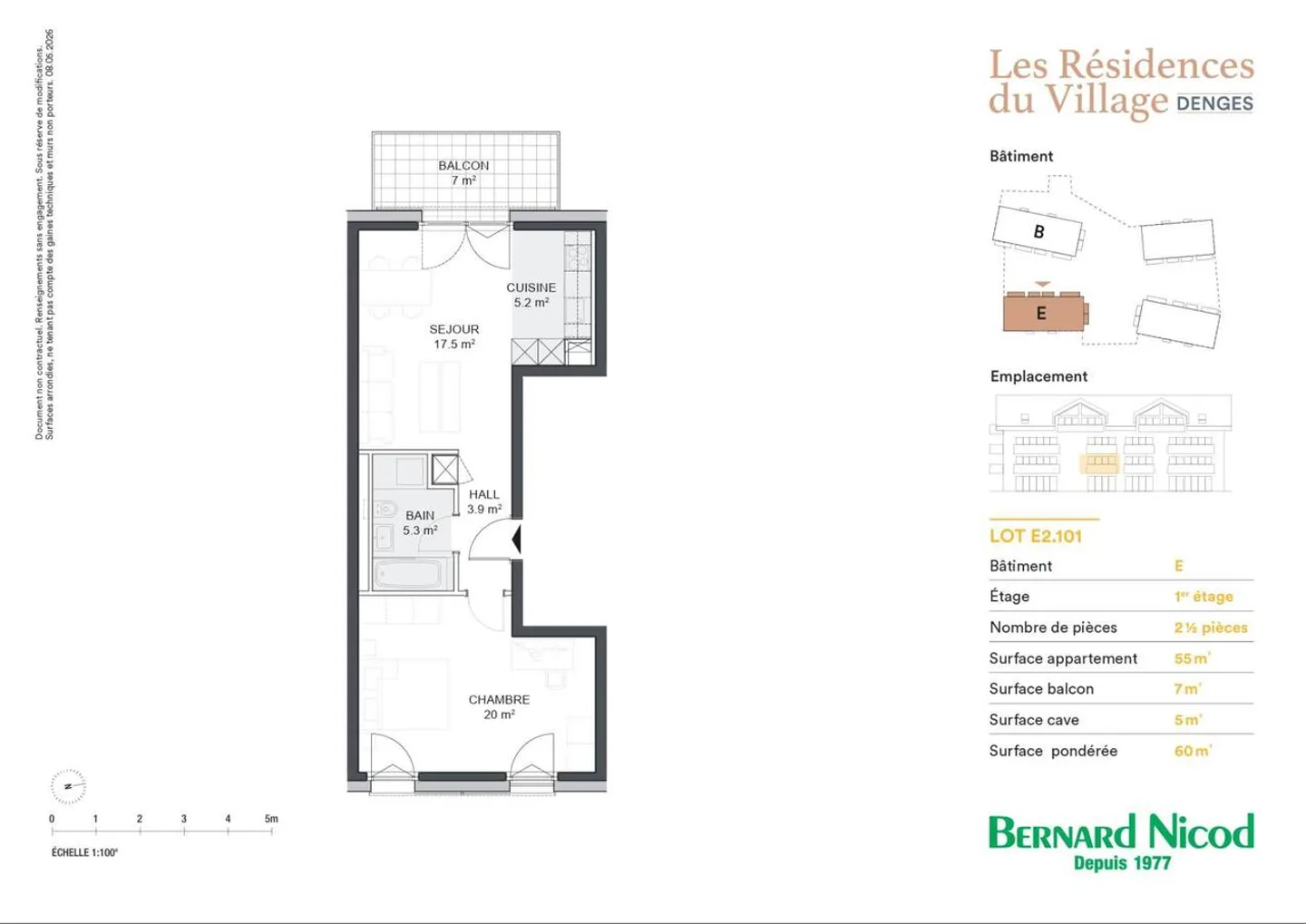 Denges - 2,5-Zimmer-Wohnung ideal für Investition - Foto 8 von 8