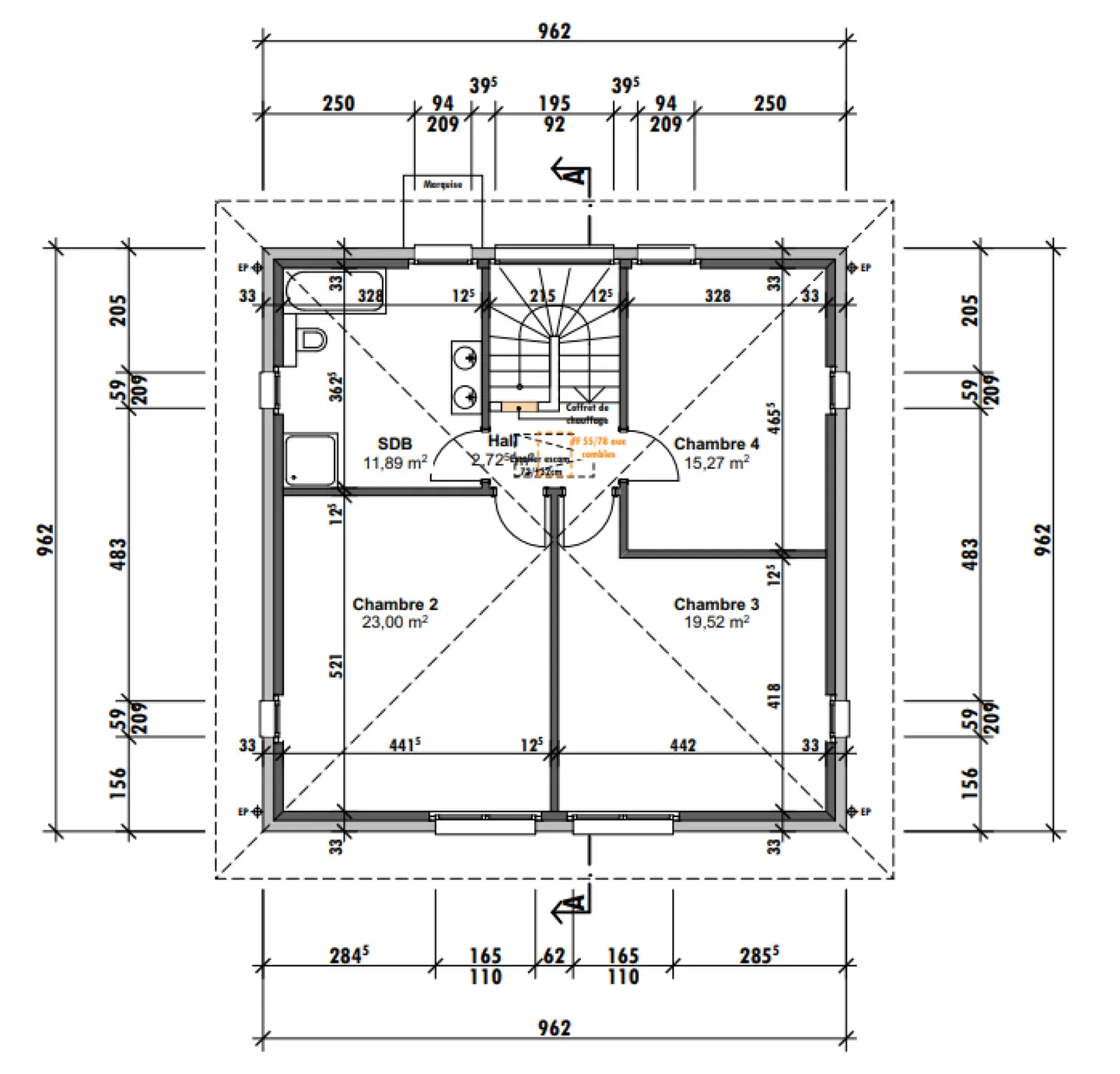 Villa nuova con vista sul lago nel centro di Faoug - progetto di costruzione - Foto 3 di 4