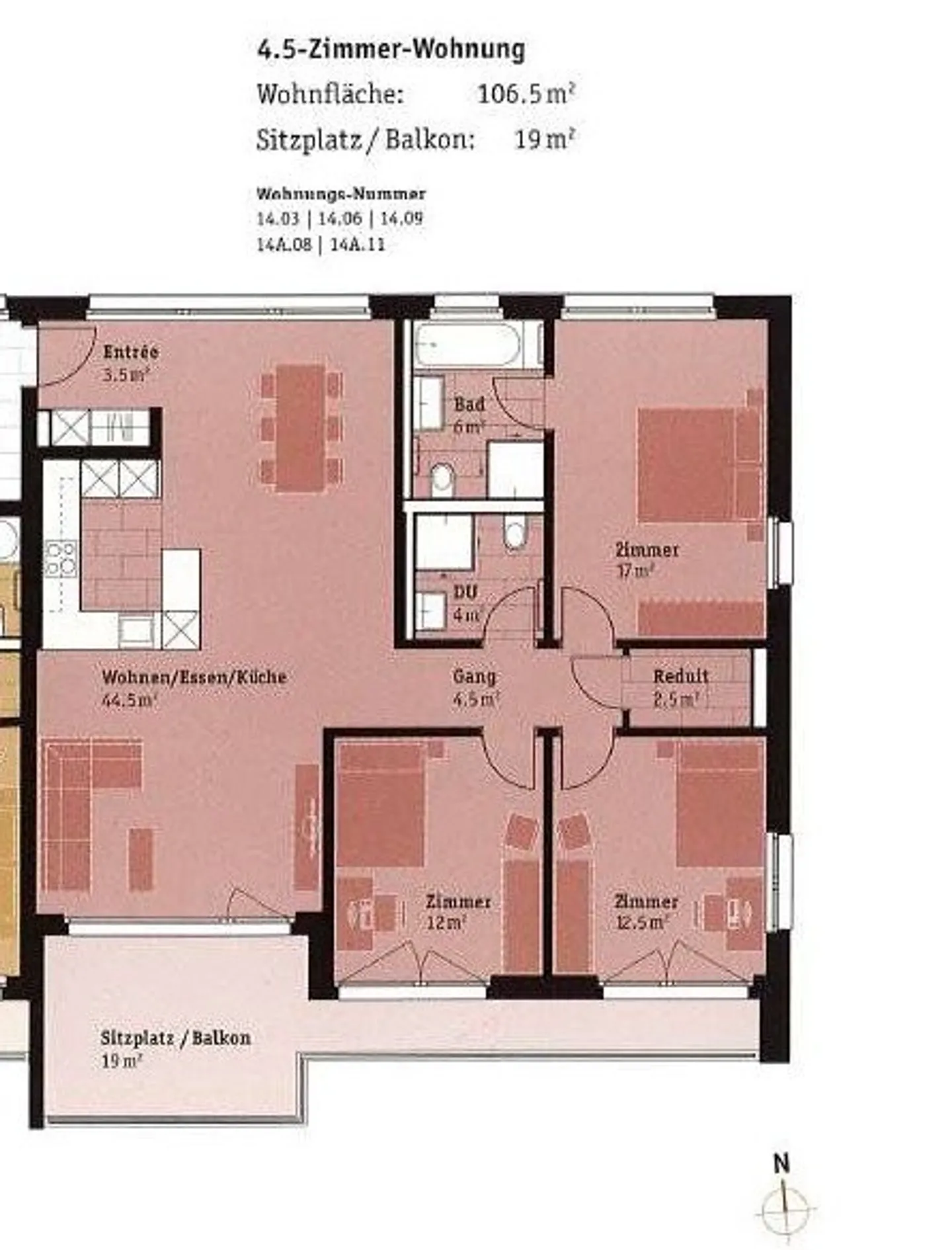 Appartement 4.5 pièces au 2ème étage - vie moderne dans un emplacement privilégié - Photo 7 sur 8