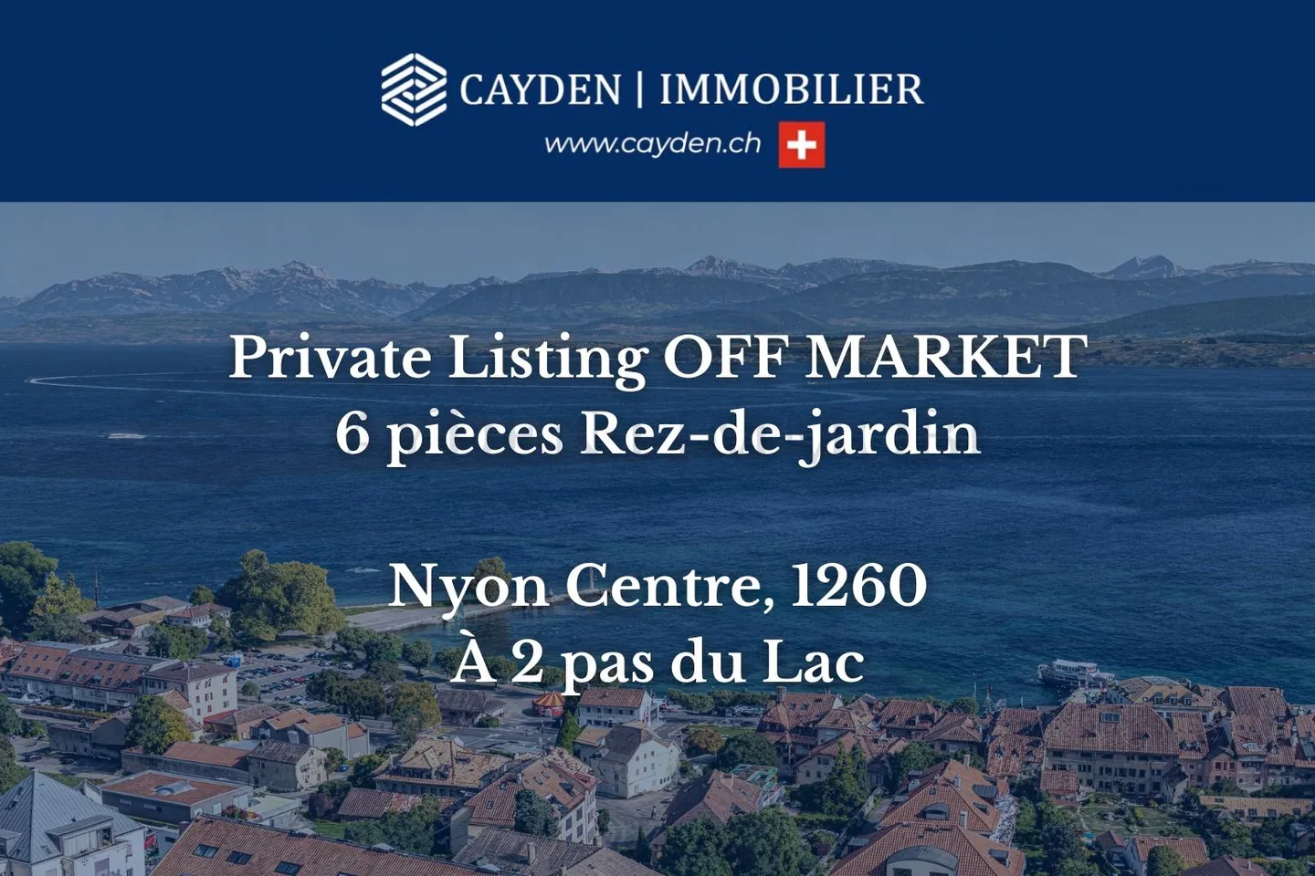 Luxuswohnung in Nyon - Foto 1 von 1