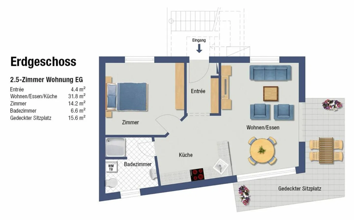 Familienhaus mit Renditepotenzial - Foto 9 von 21