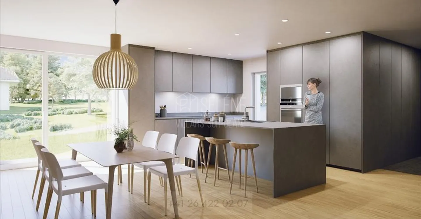1 VILLAS SÉLÉNÉ - New rental opportunity in Villars-sur-Glâne - Photo 1 of 7