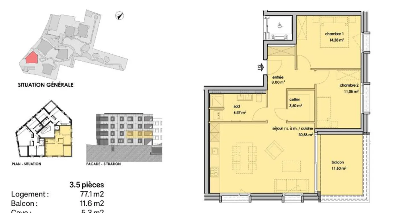 Appartement avec jardin à Payerne - Photo 5 sur 5