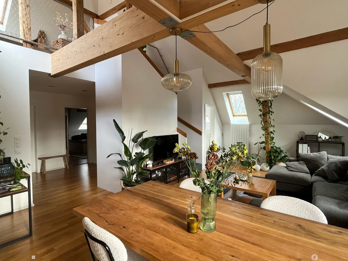 Modern 3.5 Room Attic Apartment with Gallery and Balcony - Photo 1 of 34