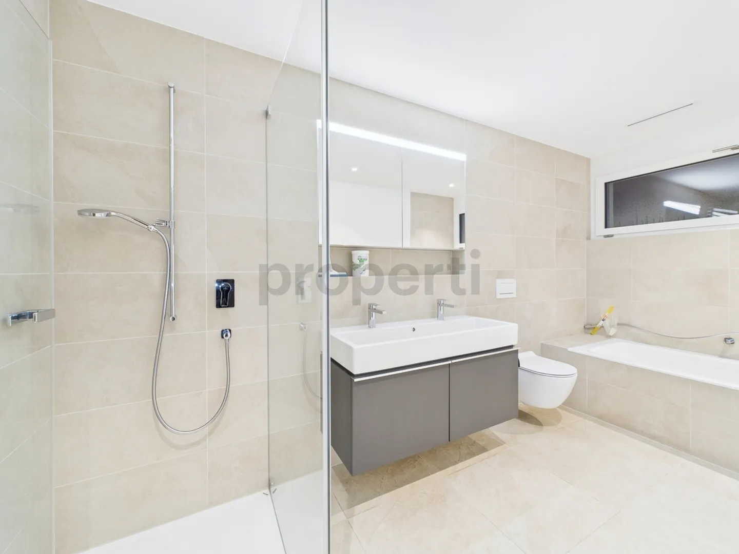 Appartement de jardin exclusif de 5,5 pièces avec confort moderne et standard Minergie-Plus à Wädenswil - Photo 11 sur 12