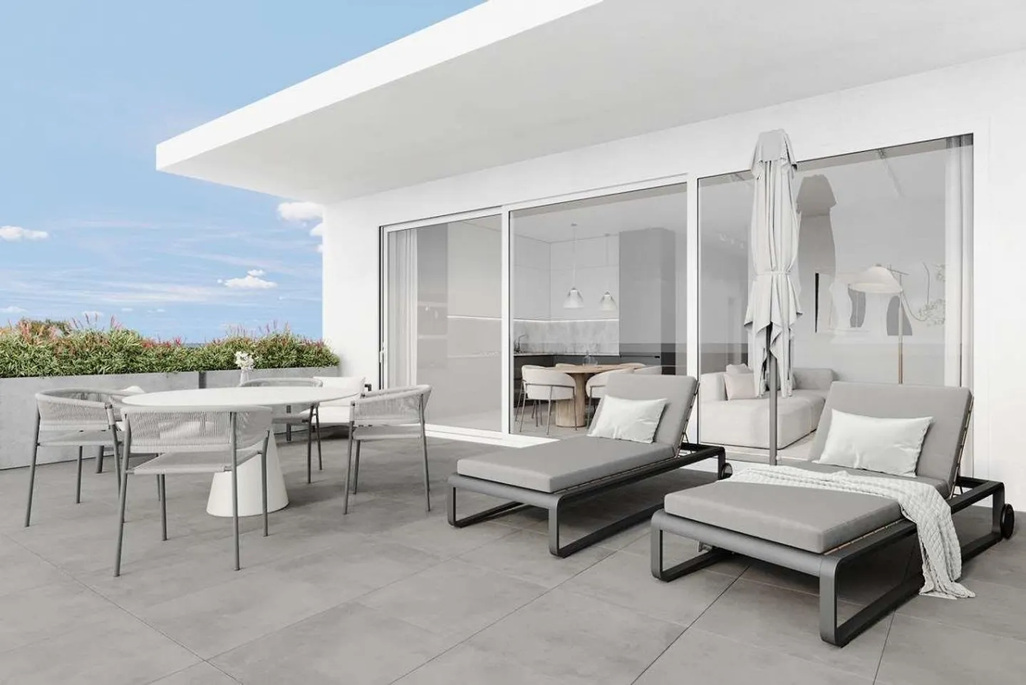 LOCARNO - Penthouse 4,5 grande terrasse et belle vue - Photo 5 sur 8
