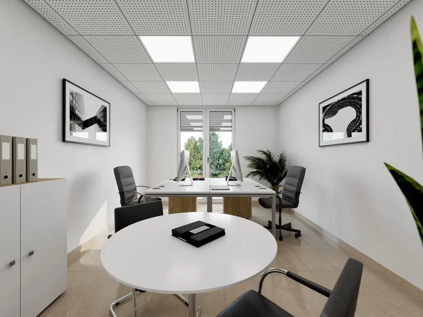 LUGANO VIGANELLO - OFFICE RENTALS FURNISHED FROM 15 TO 34 SQM - Photo 1 of 19