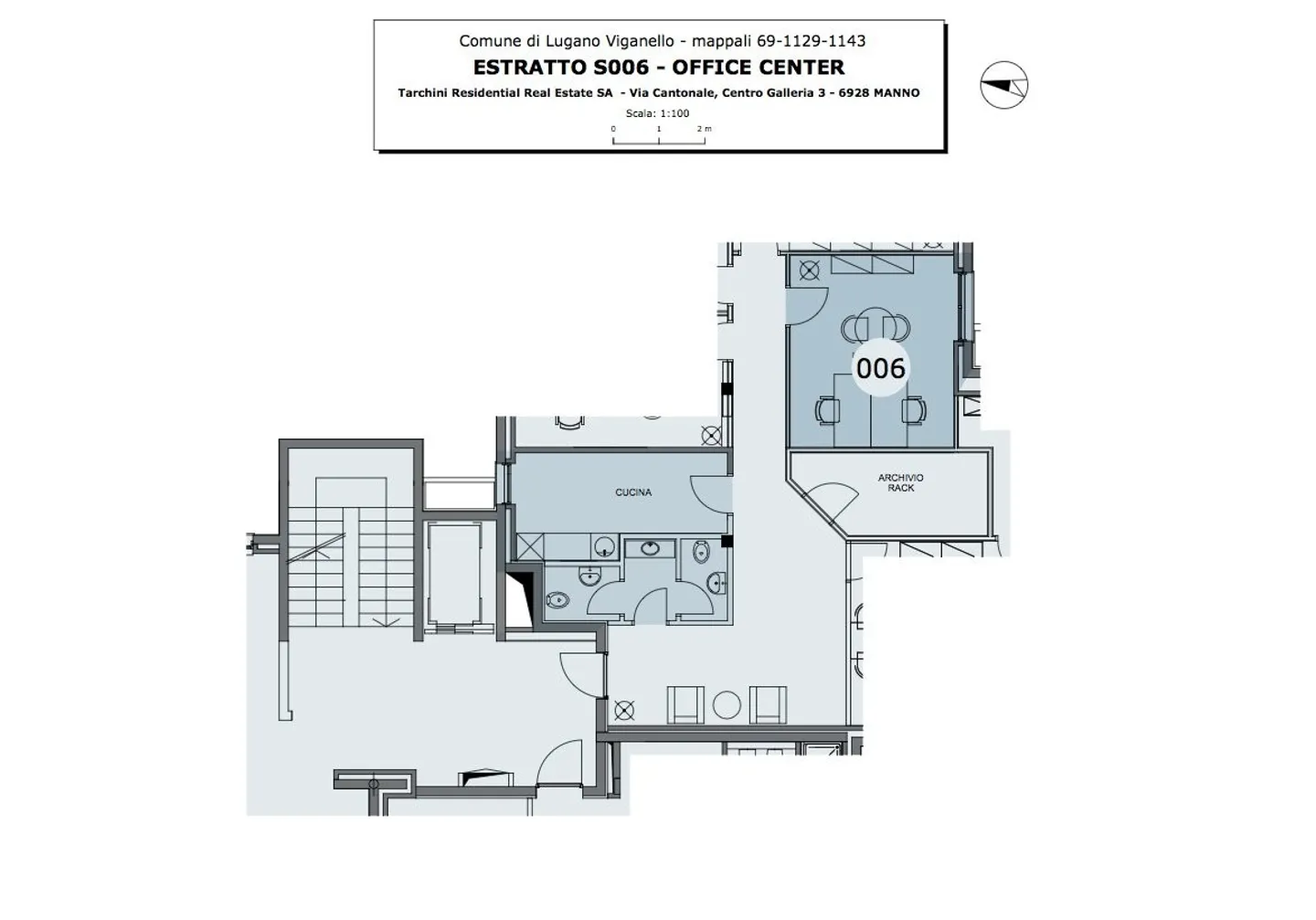 LUGANO VIGANELLO - OFFICE RENTALS FURNISHED FROM 15 TO 34 SQM - Photo 11 of 19