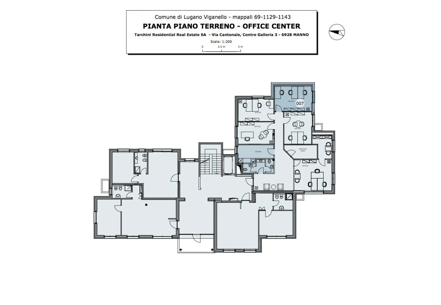 LUGANO VIGANELLO - OFFICE RENTALS FURNISHED FROM 15 TO 34 SQM - Photo 17 of 19