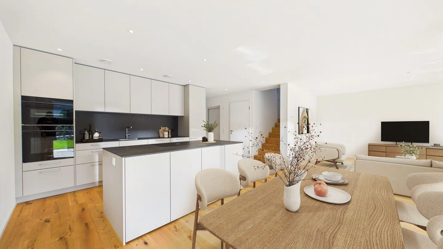 Bezugsbereites Doppeleinfamilienhaus - Foto 3 von 10