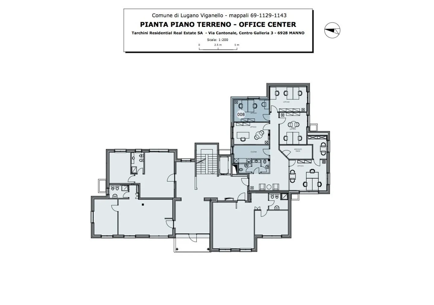 LUGANO VIGANELLO - OFFICE RENTALS FURNISHED FROM 15 TO 34 SQM - Photo 18 of 19