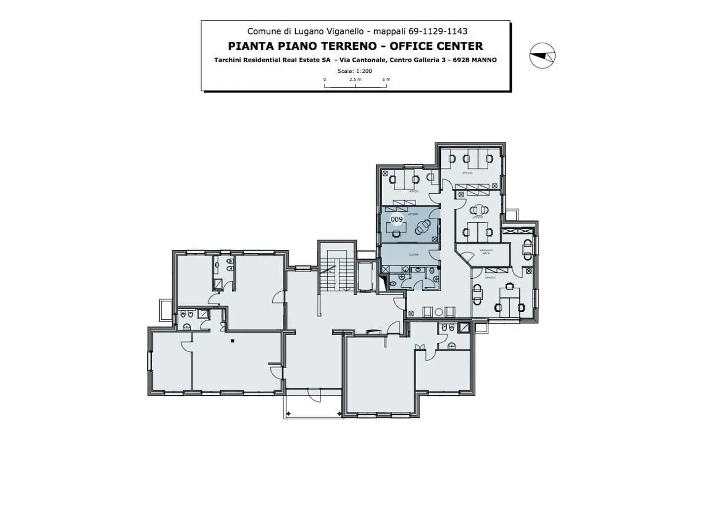 LUGANO VIGANELLO - OFFICE RENTALS FURNISHED FROM 15 TO 34 SQM - Photo 19 of 19