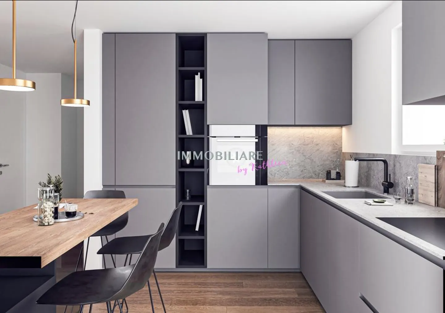 Ensoleillé, calme, central, rénové : Appartement avec jardin - Photo 5 sur 14