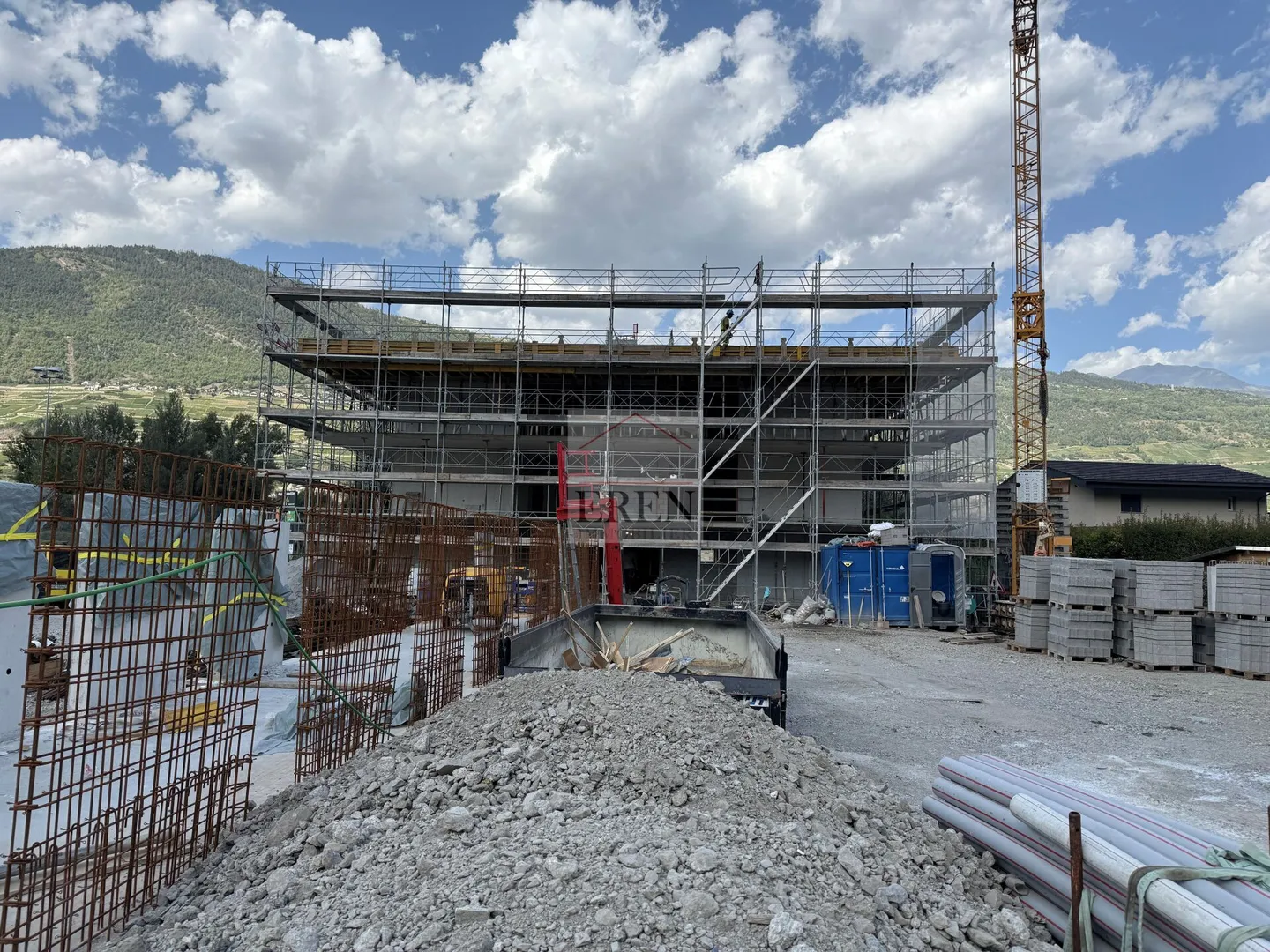 Nuova promozione di appartamenti nuovi in costruzione a Grône (dallo studio a 3,5 locali) - Foto 1 di 19