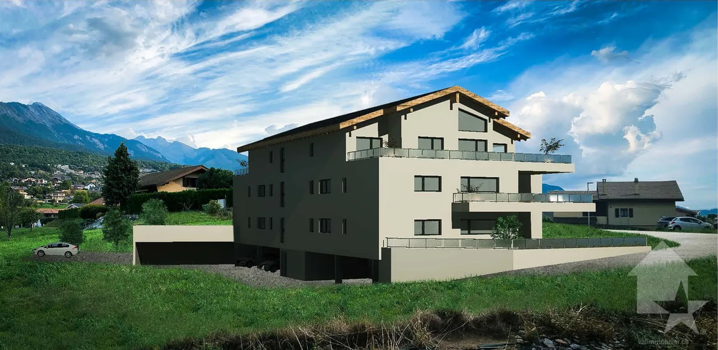 App. 4.5 rooms new, quiet, close to shopping, sunny - Photo 7 of 11