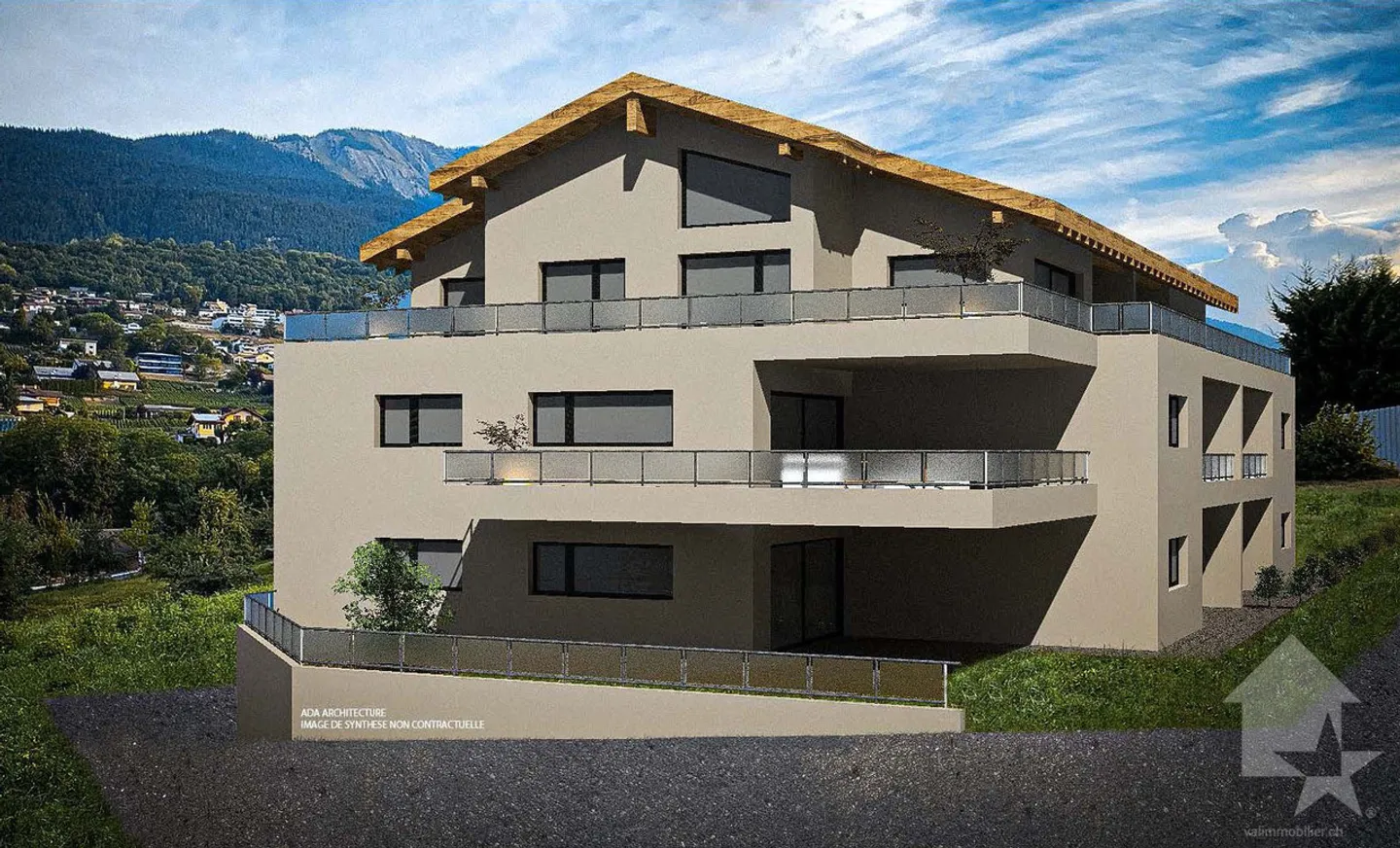 App. 4.5 rooms new, quiet, close to shopping, sunny - Photo 9 of 11