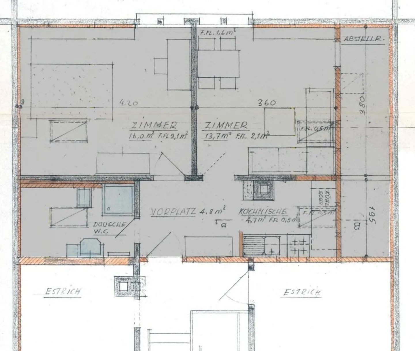 heimelige 2 Zimmer-Dachwohnung nähe Drei Weieren - Foto 10 von 10
