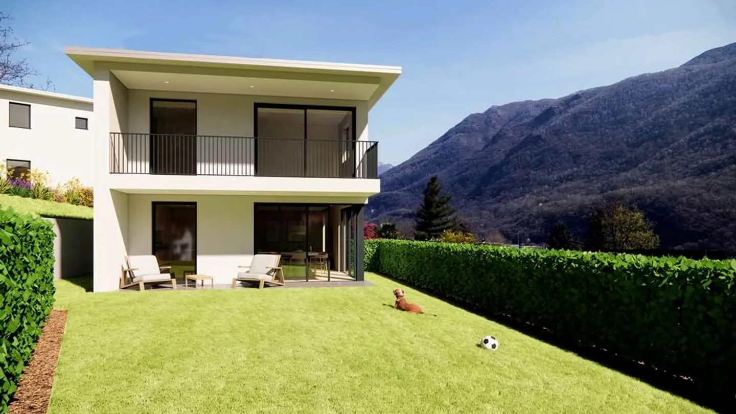 Vendita di terreno edificabile con progetto per 2 case unifamiliari, Mezz - Foto 2 di 8