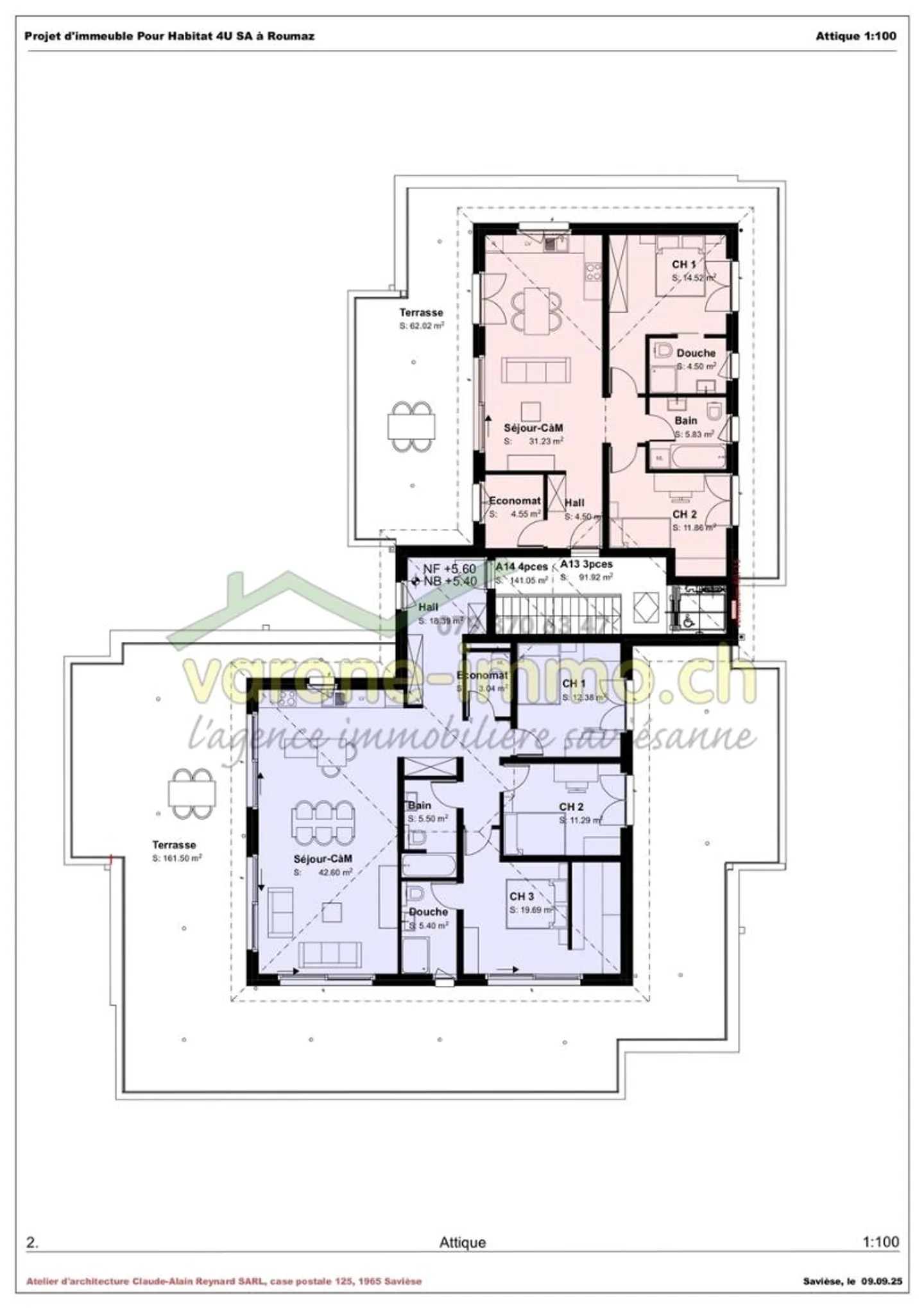 Penthouse-Wohnung in neuer Minergie-Residenz in Savièse - Foto 13 von 13