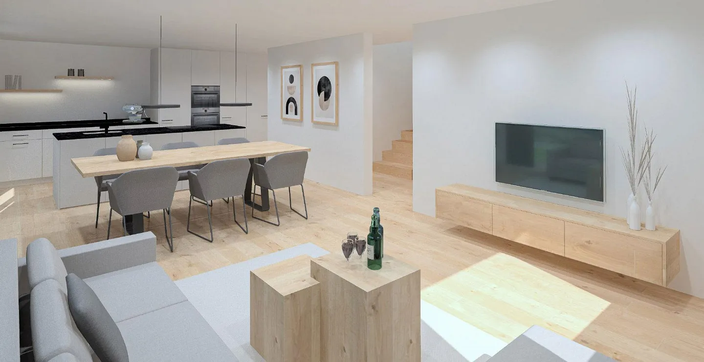 5.5 Room Single Family House in DEFH, two identical residential units - Photo 2 of 7