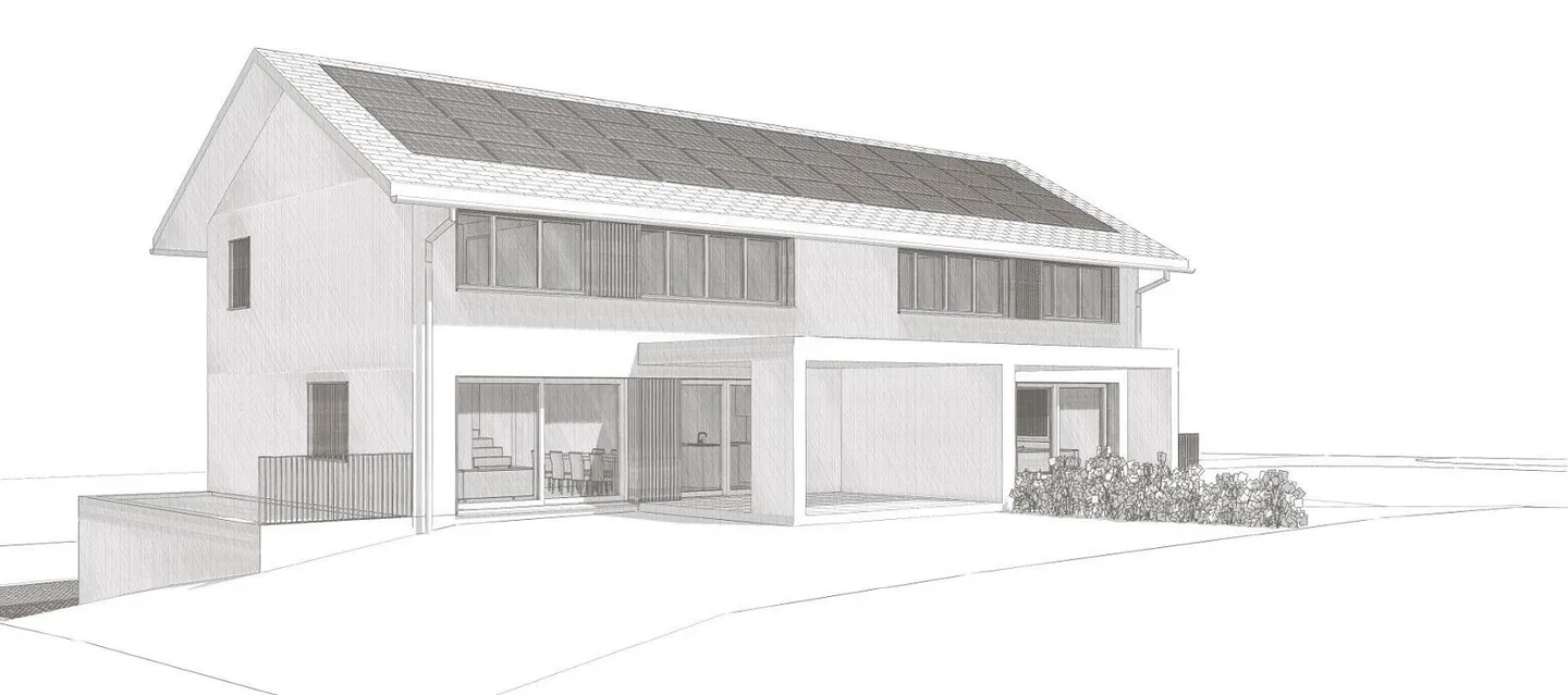 5.5 Room Single Family House in DEFH, two identical residential units - Photo 7 of 7